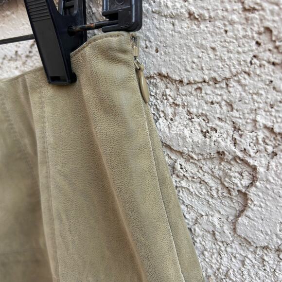 Free People Days In The Sun Suede Skirt Size 4 - Picture 6 of 7